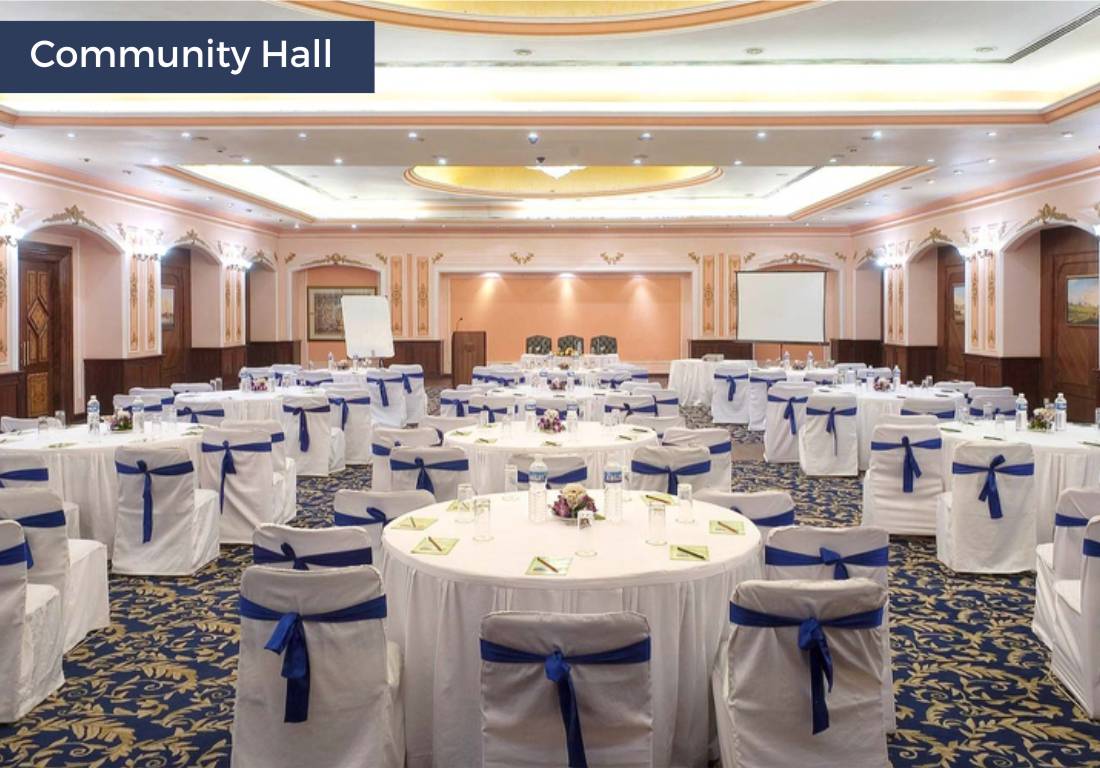 Community Hall | 200Ft Airport R | Prestige Towers