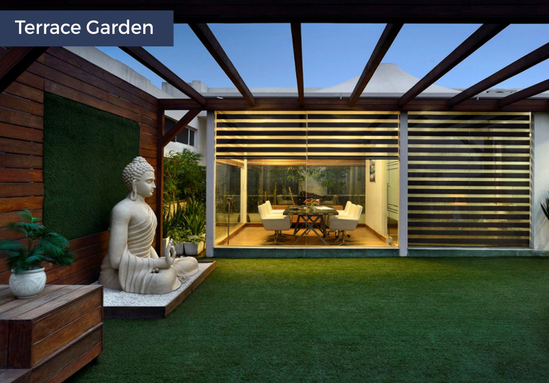 Terrace Garden | 200Ft Airport R | Prestige Towers